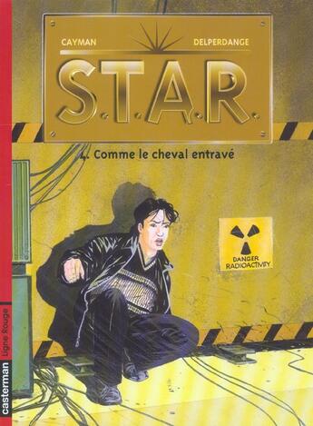 Couverture du livre « Star 4 - comme cheval entrave » de Delperdange/Cayman aux éditions Casterman