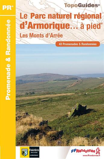 Couverture du livre « Le PNR d'Armorique... à pied (édition 2016) » de  aux éditions Ffrp