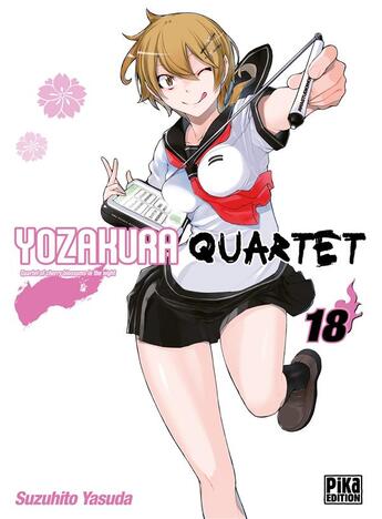 Couverture du livre « Yozakura quartet : quartet of cherry blossoms in the night Tome 18 » de Suzuhito Yasuda aux éditions Pika