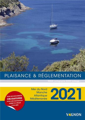 Couverture du livre « Plaisance et réglementation (édition 2021) » de  aux éditions Vagnon