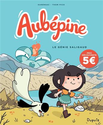 Couverture du livre « Aubépine Tome 1 : le génie saligaud » de Thom Pico et Karensac aux éditions Dupuis