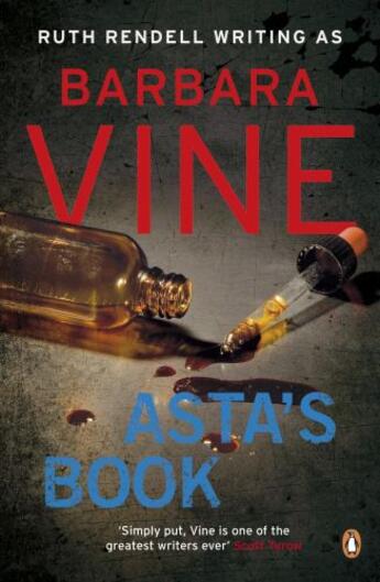 Couverture du livre « Asta's Book » de Barbara Vine aux éditions Epagine