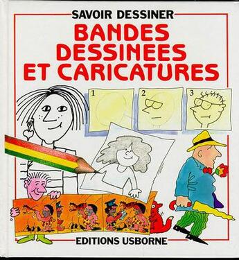 Couverture du livre « Bandes dessinees et caricatures » de Judy Tatchell et Stephen Cartwright aux éditions Usborne