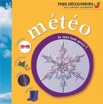 Couverture du livre « Météo » de  aux éditions Gallimard-jeunesse