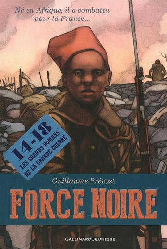 Couverture du livre « Force noire » de Guillaume Prevost aux éditions Gallimard-jeunesse