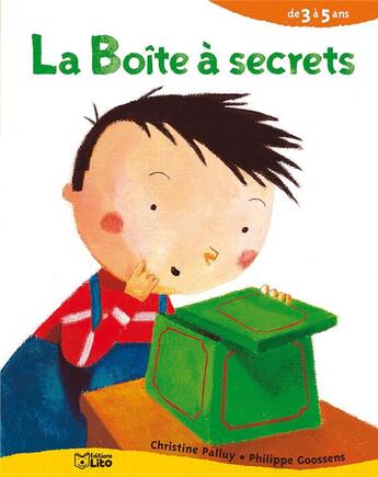 Couverture du livre « La boite a secrets » de Palluy et Goossens aux éditions Lito