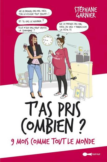 Couverture du livre « T'as pris combien ? 9 mois, comme tout le monde. » de Stéphane Garnier aux éditions Leduc Humour