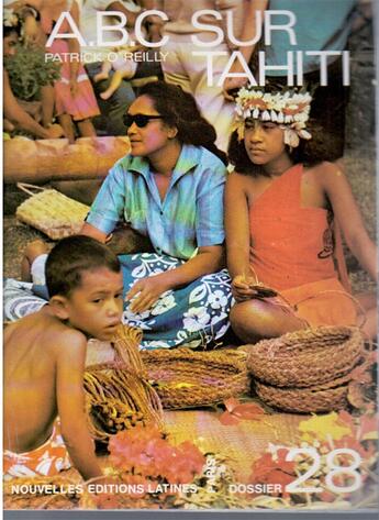 Couverture du livre « A B C Sur Tahiti » de Patrick O'Reilly aux éditions Nel