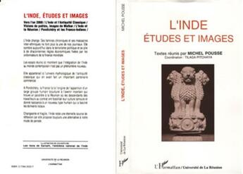 Couverture du livre « L'Inde, études et images » de Pousse Michel et Tilaga Pitchaya aux éditions L'harmattan