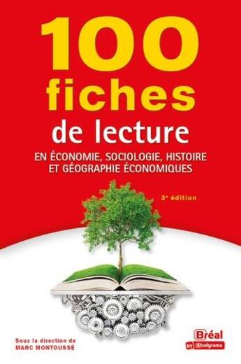 Couverture du livre « 100 fiches de lecture en économie, sociologie, histoire et géographie économiques » de  aux éditions Breal