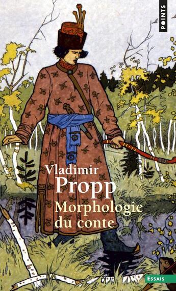 Couverture du livre « Morphologie du conte » de Vladimir Propp aux éditions Points