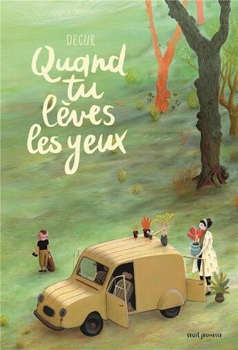 Couverture du livre « Quand tu lèves les yeux » de Anne Cohen Beucher aux éditions Seuil Jeunesse