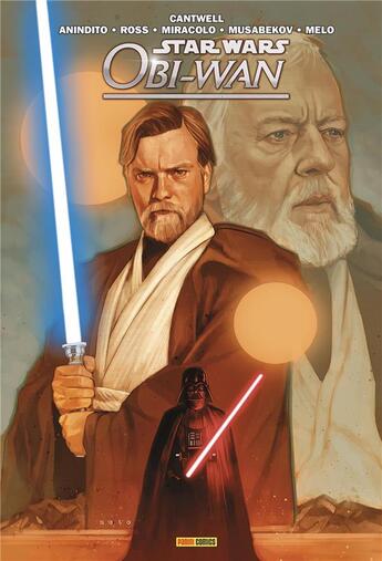 Couverture du livre « Star Wars : Obi-Wan : le rôle du Jedi » de Christopher Cantwell et Ario Anindito aux éditions Panini