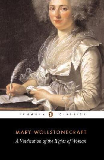 Couverture du livre « A Vindication Of The Rights Of Woman » de Mary Wollstonecraft aux éditions Adult Pbs