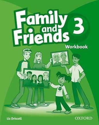 Couverture du livre « Family & friends 3: workbook » de  aux éditions Oxford Up Elt