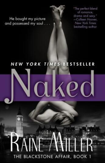 Couverture du livre « Naked » de Miller Raine aux éditions Atria Books