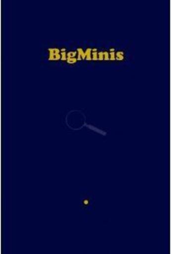 Couverture du livre « Bigminis - fetiches de crise » de Alexis Vaillant aux éditions Sternberg Press