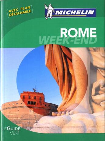 Couverture du livre « Le guide vert ; Rome ; week-end (édition 2010) » de Collectif Michelin aux éditions Michelin