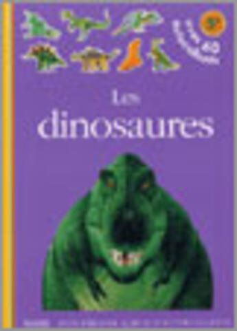 Couverture du livre « Les dinosaures » de Delphine Gravier aux éditions Gallimard-jeunesse