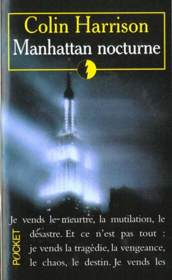 Couverture du livre « Manhattan Nocturne » de Colin Harriso aux éditions Pocket