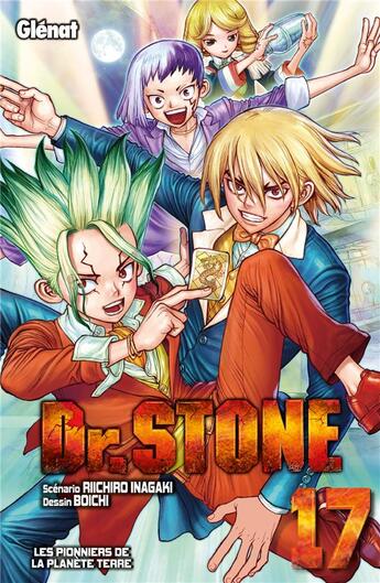 Couverture du livre « Dr. Stone Tome 17 » de Riichiro Inagaki et Boichi aux éditions Glenat