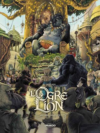 Couverture du livre « L'ogre lion : coffret Tomes 1 à 3 » de Bruno Bessadi aux éditions Drakoo