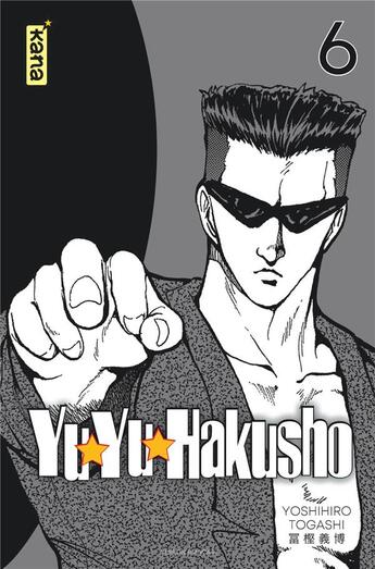 Couverture du livre « Yuyu Hakusho - star edition Tome 6 » de Yoshihiro Togashi aux éditions Kana