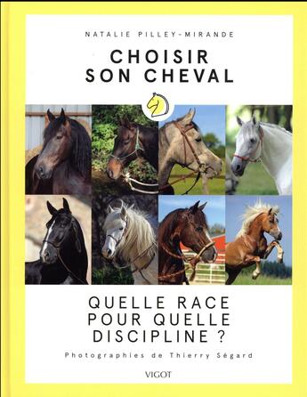 Couverture du livre « Choisir son cheval » de Nathalie Pilley-Mirande aux éditions Vigot