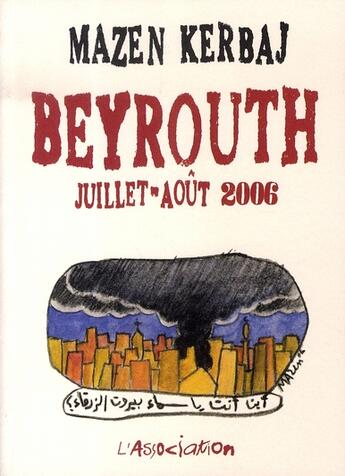 Couverture du livre « Beyrouth » de Kerbaj Mazen aux éditions L'association