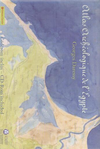 Couverture du livre « Atlas archeologique de l'egypte » de Georges Daressy aux éditions Rue Des Ecoles