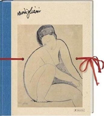Couverture du livre « Amedeo modigliani erotic sketchbook » de Norbert Wolf aux éditions Prestel