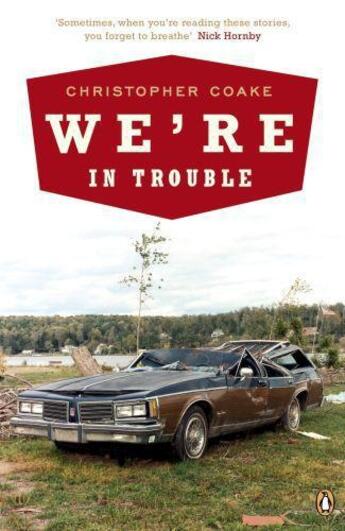 Couverture du livre « We'Re In Trouble » de Christopher Coake aux éditions Adult Pbs