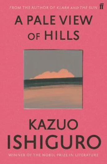 Couverture du livre « A PALE VIEW OF HILLS » de Kazuo Ishiguro aux éditions Faber Et Faber