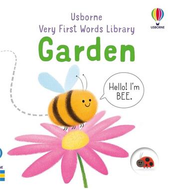 Couverture du livre « Garden : very first words library » de Tony Neal et Matthew Oldham aux éditions Usborne