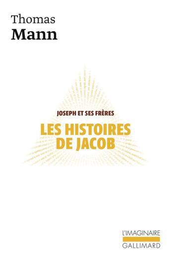 Couverture du livre « Les histoires de jacob » de Thomas Mann aux éditions Gallimard