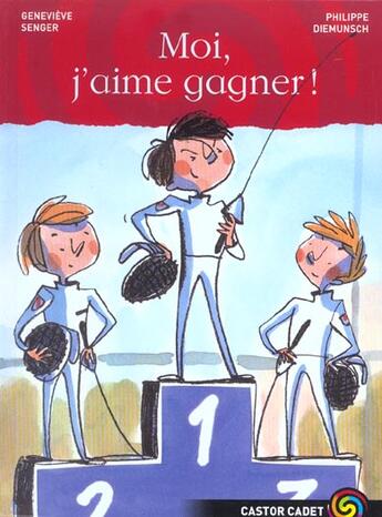 Couverture du livre « Moi, j'aime gagner ! » de Genevieve Senger aux éditions Flammarion