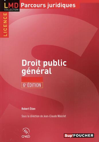 Couverture du livre « Droit public général (6e édition) » de Etien-R aux éditions Foucher