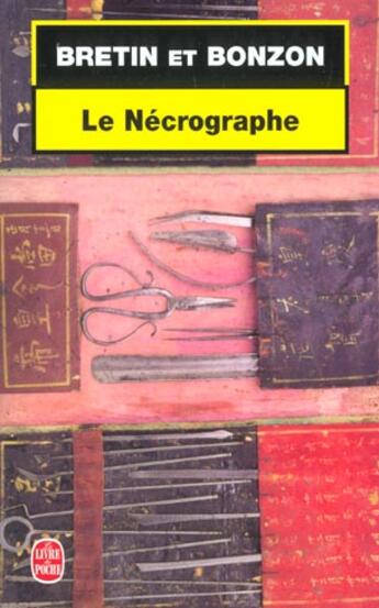 Couverture du livre « Necrographe » de Bretin+Bonzon aux éditions Le Livre De Poche