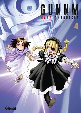 Couverture du livre « Gunnm - Mars chronicle Tome 4 » de Yukito Kishiro aux éditions Glenat