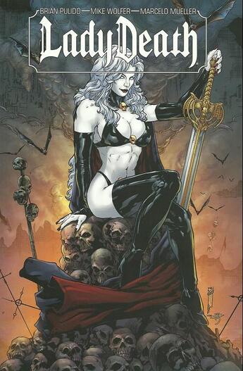 Couverture du livre « Lady Death t.1 » de Mike Wolfer et Brian Pulido et Marcelo Mueller aux éditions French Eyes