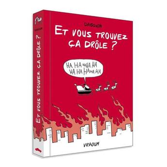 Couverture du livre « Et vous trouvez ca drôle ? » de Hugleikhur Dagsson aux éditions Vraoum