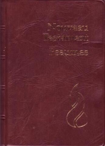 Couverture du livre « Nouveau testament ps, mini, couv. debordante, brun, souple » de Neg 1979 aux éditions La Maison De La Bible