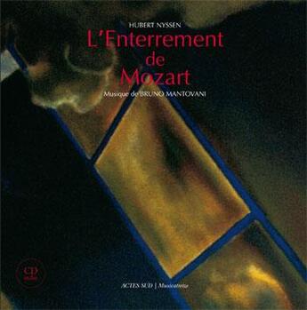 Couverture du livre « L'enterrement de Mozart » de Hubert Nyssen aux éditions Actes Sud