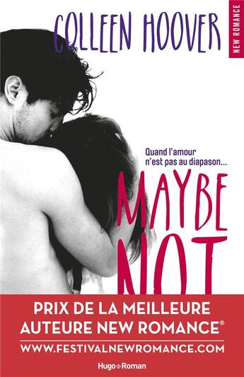 Couverture du livre « Maybe not » de Colleen Hoover aux éditions Hugo Roman
