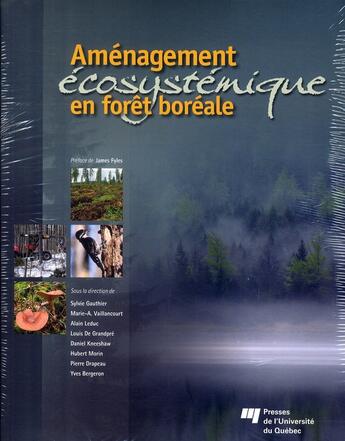 Couverture du livre « Aménagement écosystémique en forêt boréale » de  aux éditions Pu De Quebec