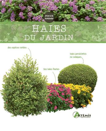 Couverture du livre « Haies du jardin » de  aux éditions Artemis