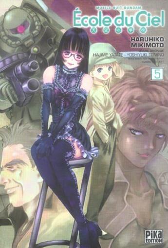 Couverture du livre « Mobile suit Gundam - École du Ciel Tome 5 » de Haruhiko Mikimoto aux éditions Pika