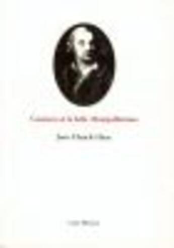 Couverture du livre « Casanova et la belle montpelliéraine » de Jean-Claude Hauc aux éditions Cadex