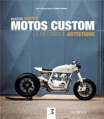 Couverture du livre « Motos customs » de Hubert Hainault aux éditions Etai