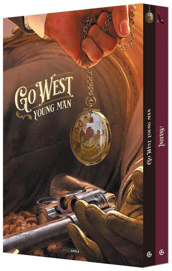 Couverture du livre « Go West Young Man / Indians » de Tiburce Oger et Collectif aux éditions Bamboo